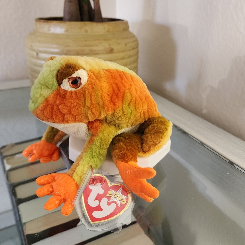 TY Beanie Prince the frog